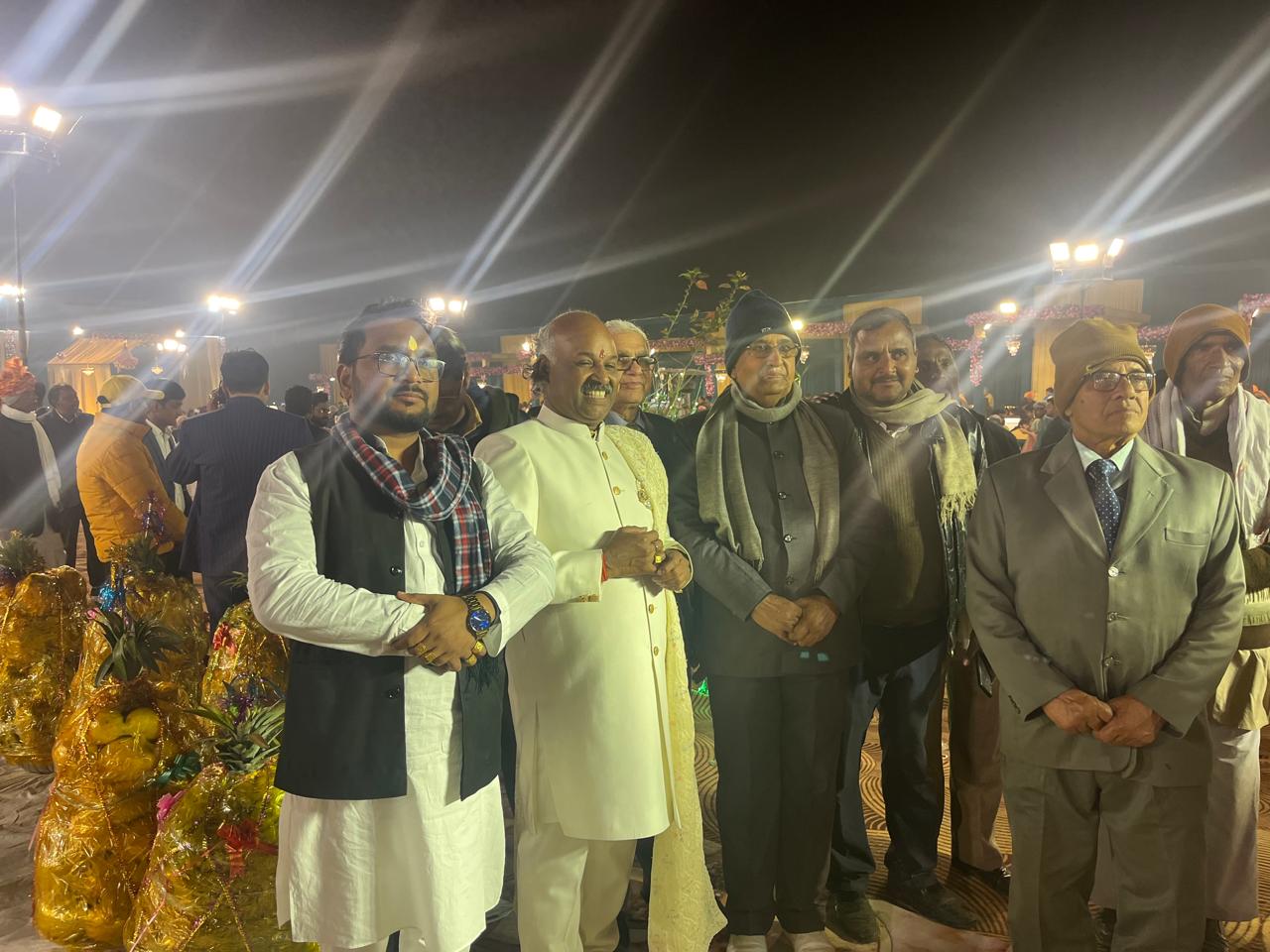 Upendra Kumar Roushan with samaj sewi